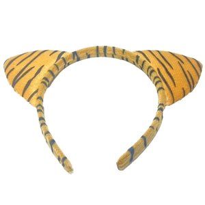 Cat Ears Headband Tiger Print One Size Brand New Orange and Black print Cat Head